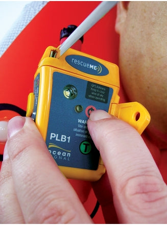 PLB1 Kompakt RescuMe nödsändare, 7 års batteri, 24h drifttid