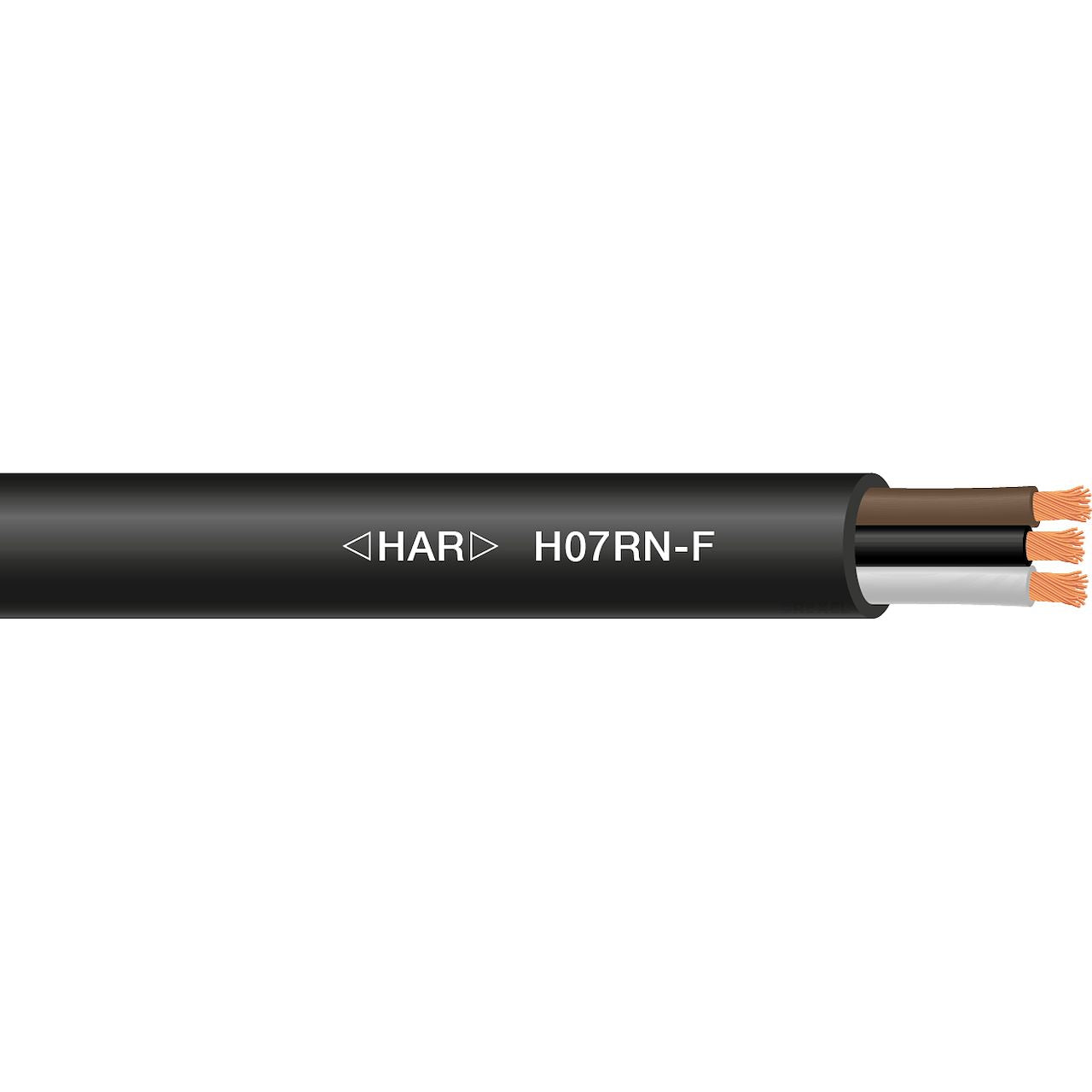 Câble souple H07RN-F cuivre 3X1,5 mm²