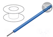 Câble étamé 1mm² bleu