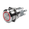 Bouton poussoir ON/OFF avec LED rouge, 3.3V