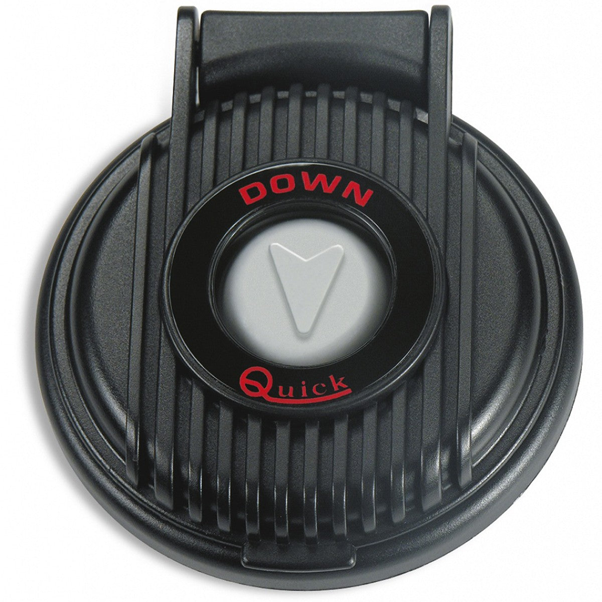 Commande à pied Quick QX907 DOWN à bouton gris et capot noir