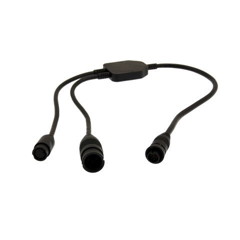 Cable Y adaptateur Raymarine A80487 Axiom DV 9 broches vers 9 et 8 broches
