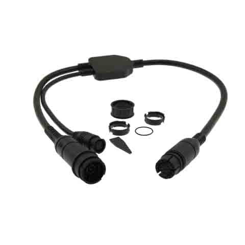 Cable Y adaptateur Raymarine A80491 Axiom RV 25 broches vers 25 et 7 broches