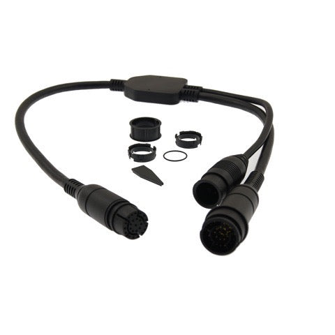 Cable Y adaptateur Raymarine A80492 Axiom RV 25 broches vers 25 et 8 broches