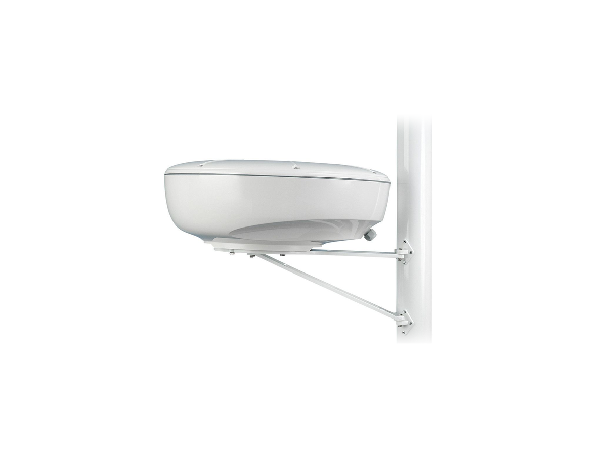 Scanstrut Mast Mount Bracket for 24" Radome Scanner (White - Aluminum)