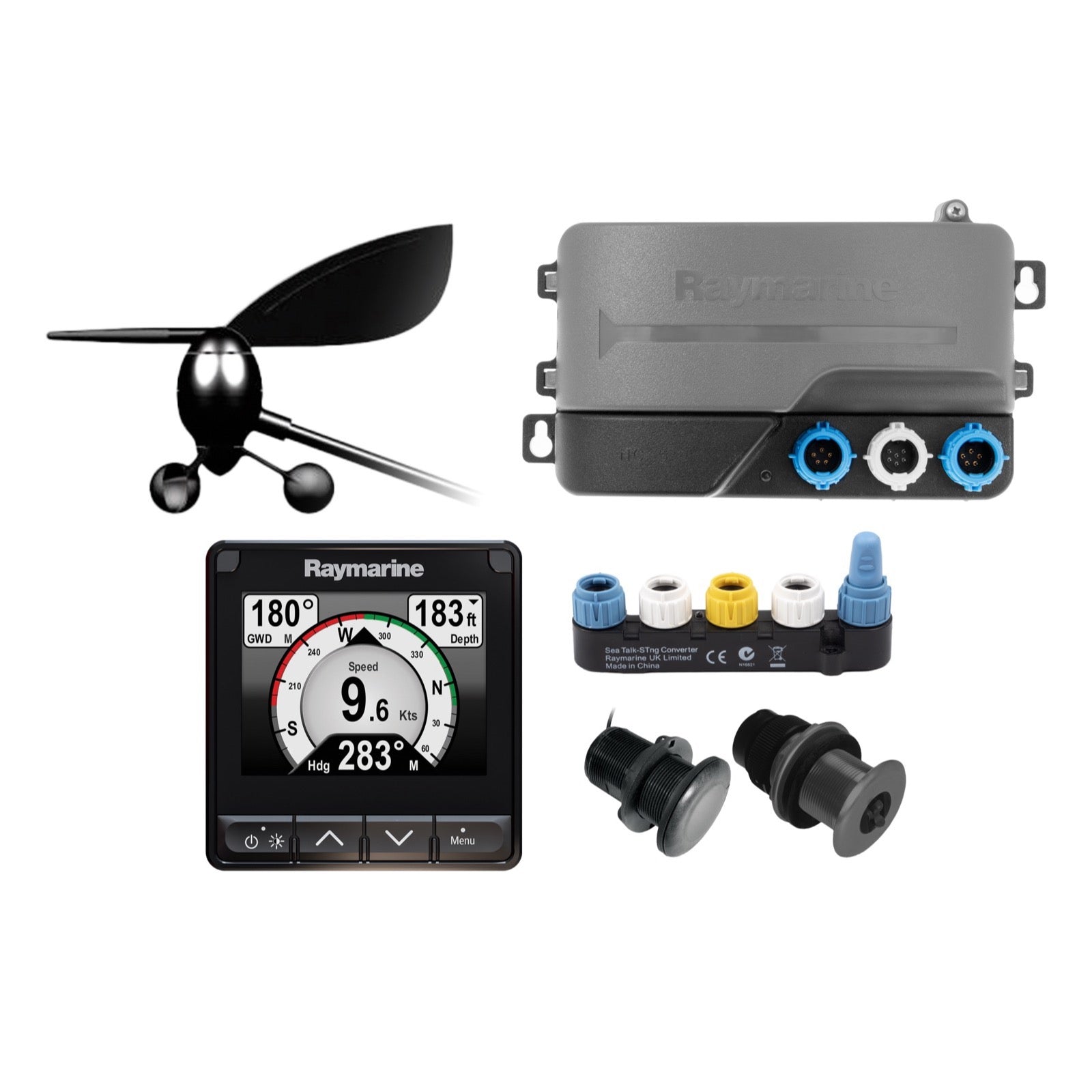 Pack Raymarine T70216 i70s profondeur vitesse et vent