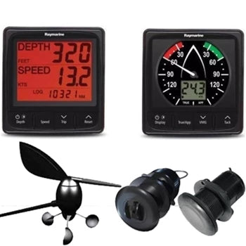 Pack Raymarine T70585 i50 Tridata et i60 Wind