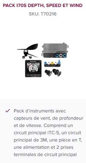 Pack i70s Depth, Speed et Wind