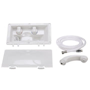 Douche de tableau arrière Swim 'n' Rinse avec mitigeur et couvercle blanc Whale – référence RT2658