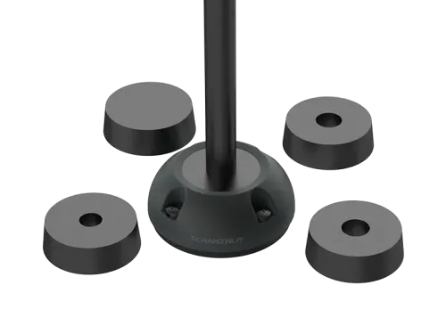 Cale de 4° pour support avec une base de 7 x 7
