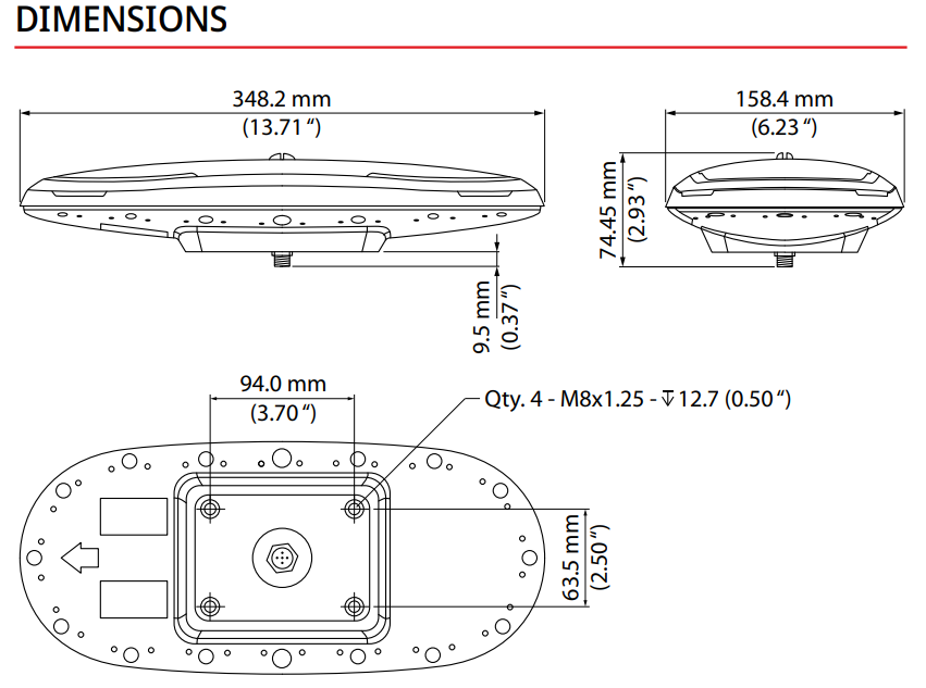 Compas GNSS HS75