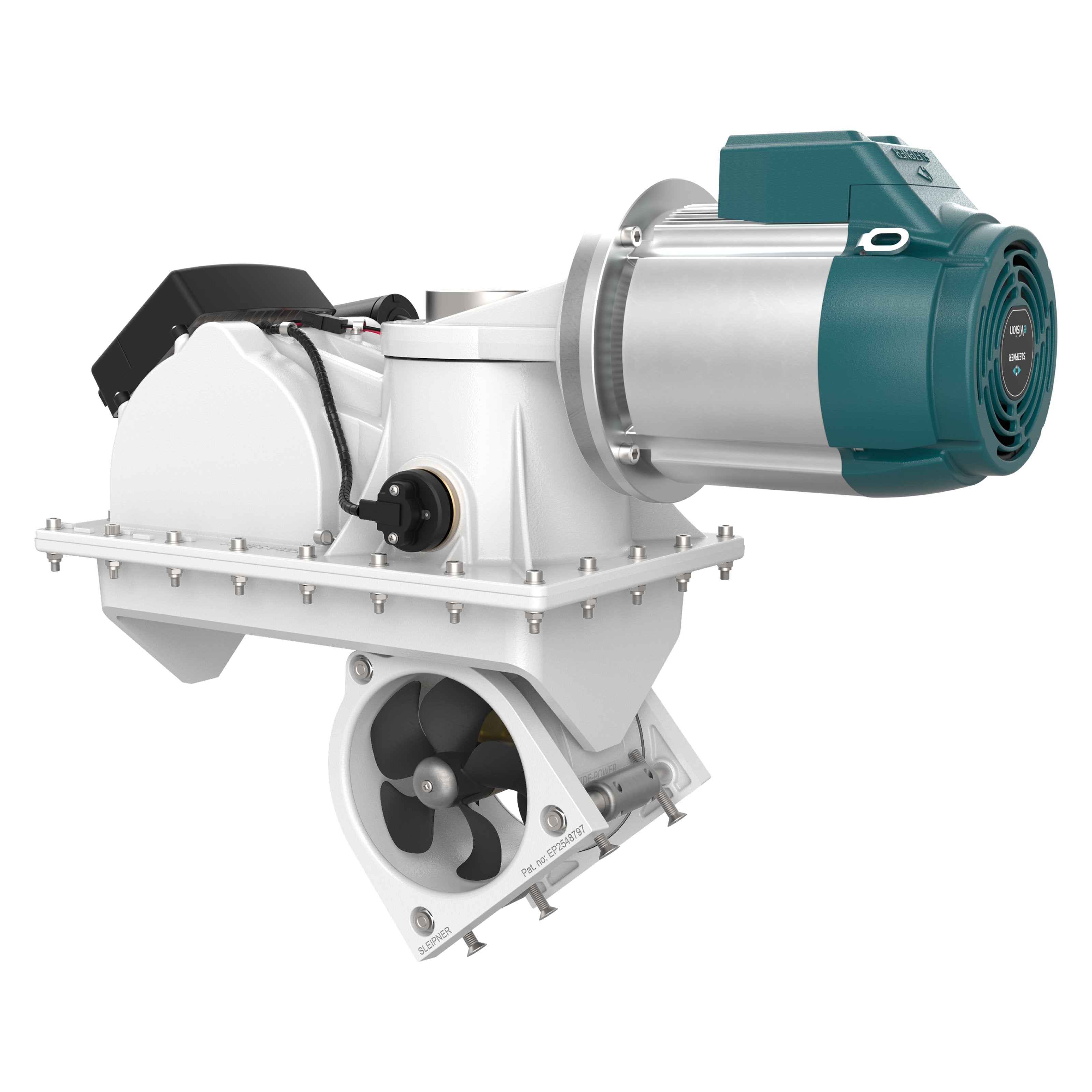 PROPULSEUR RETRACTABLE ERL100 24 V 100 KG EVISION D 250 MM — Sleipner ERL100/185T-24V
