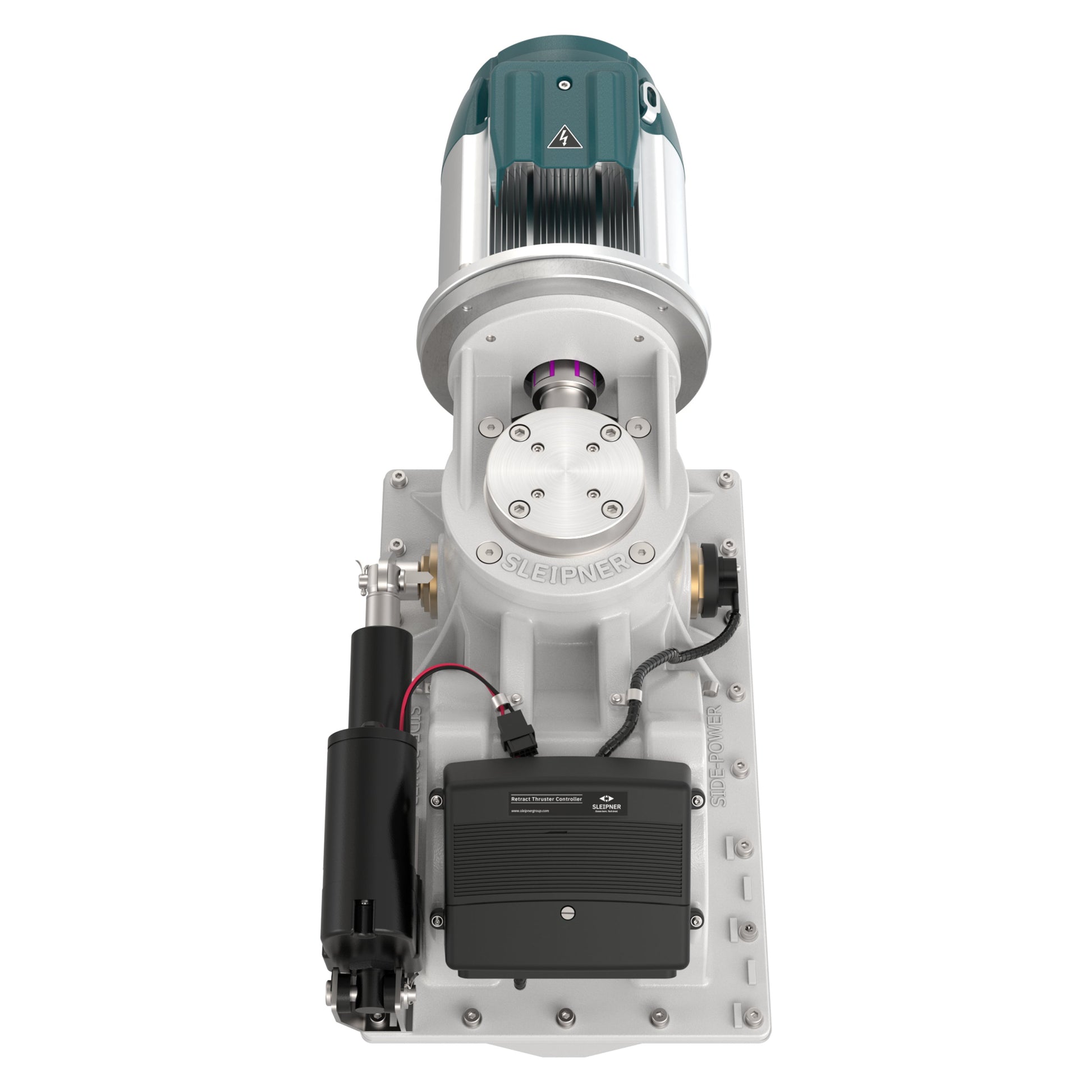 PROPULSEUR RETRACTABLE ERL100 24 V 100 KG EVISION D 250 MM — Sleipner ERL100/185T-24V
