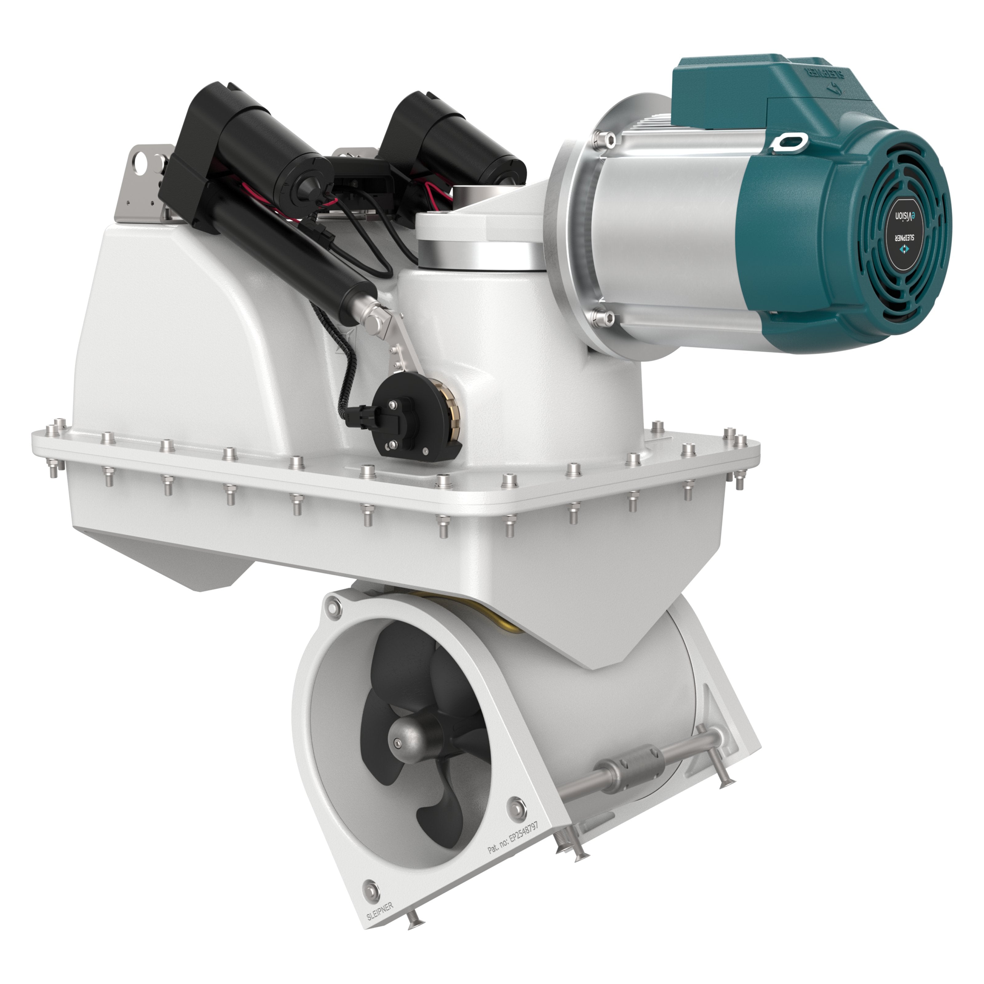 PROPULSEUR RETRACTABLE ERL130 24 V 130 KG EVISION D 250 MM — Sleipner ERL130/250T-24V
