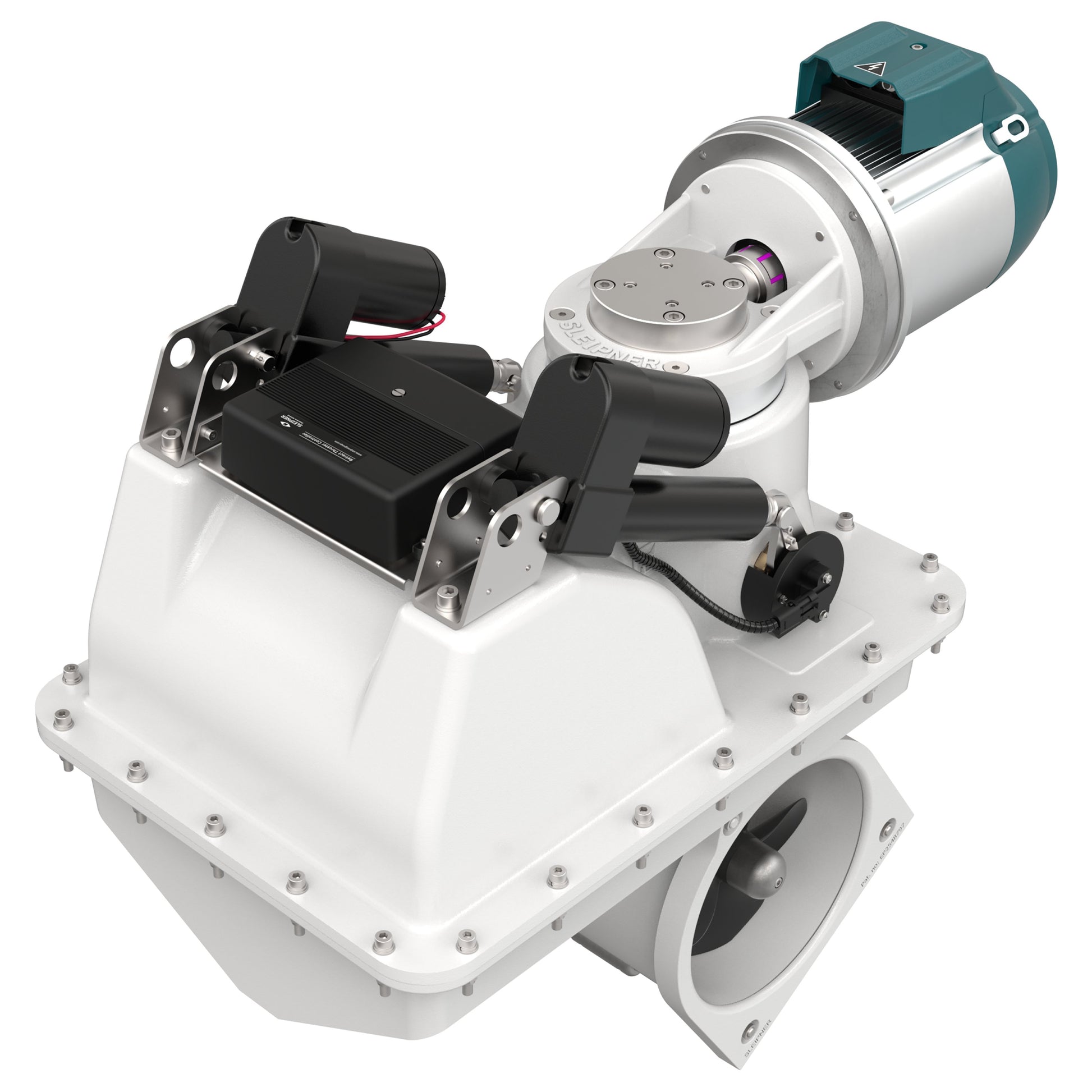 PROPULSEUR RETRACTABLE ERL130 24 V 130 KG EVISION D 250 MM — Sleipner ERL130/250T-24V