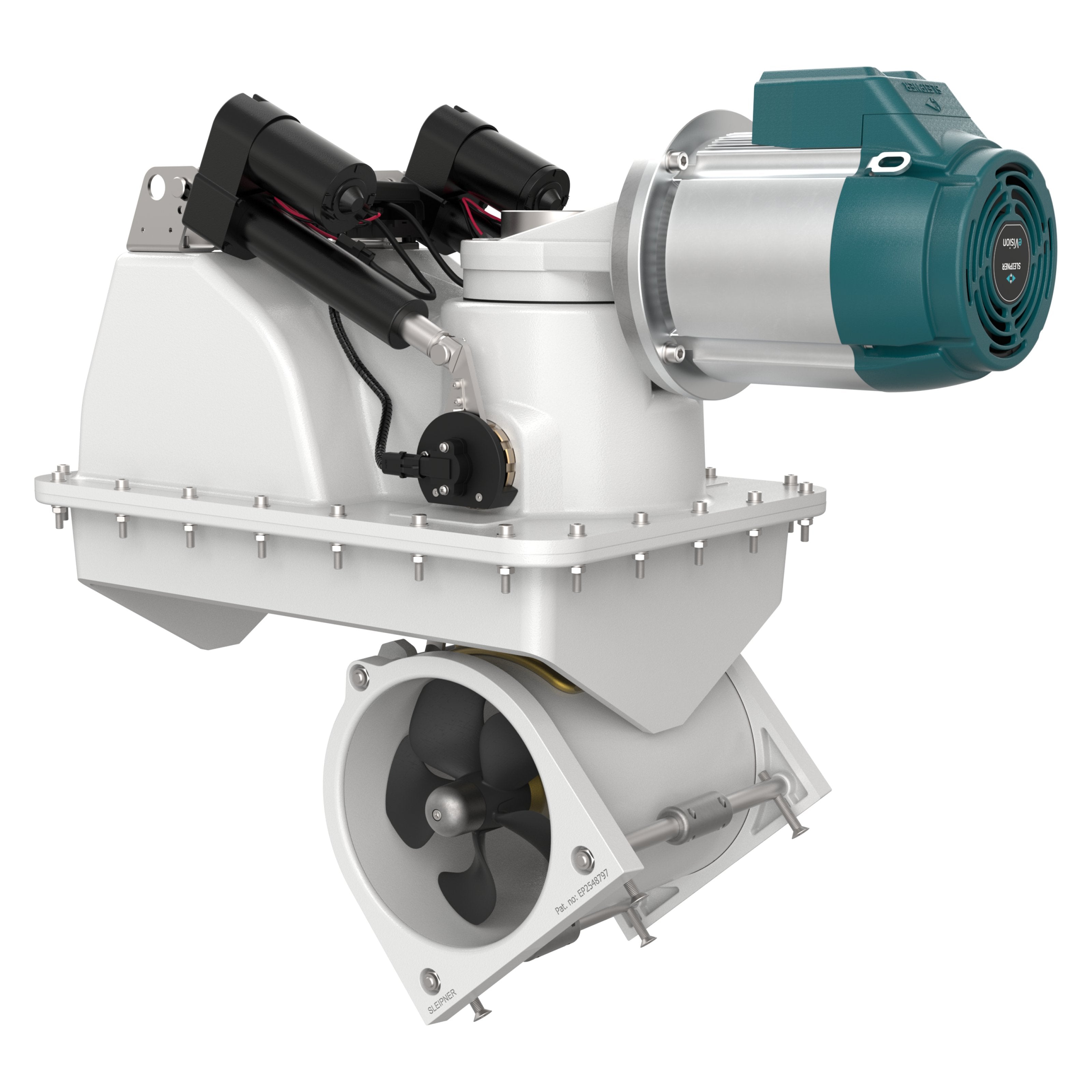 PROPULSEUR RETRACTABLE ERL170 24 V 170 KG EVISION D 250 MM — Sleipner ERL170/250TC-24V