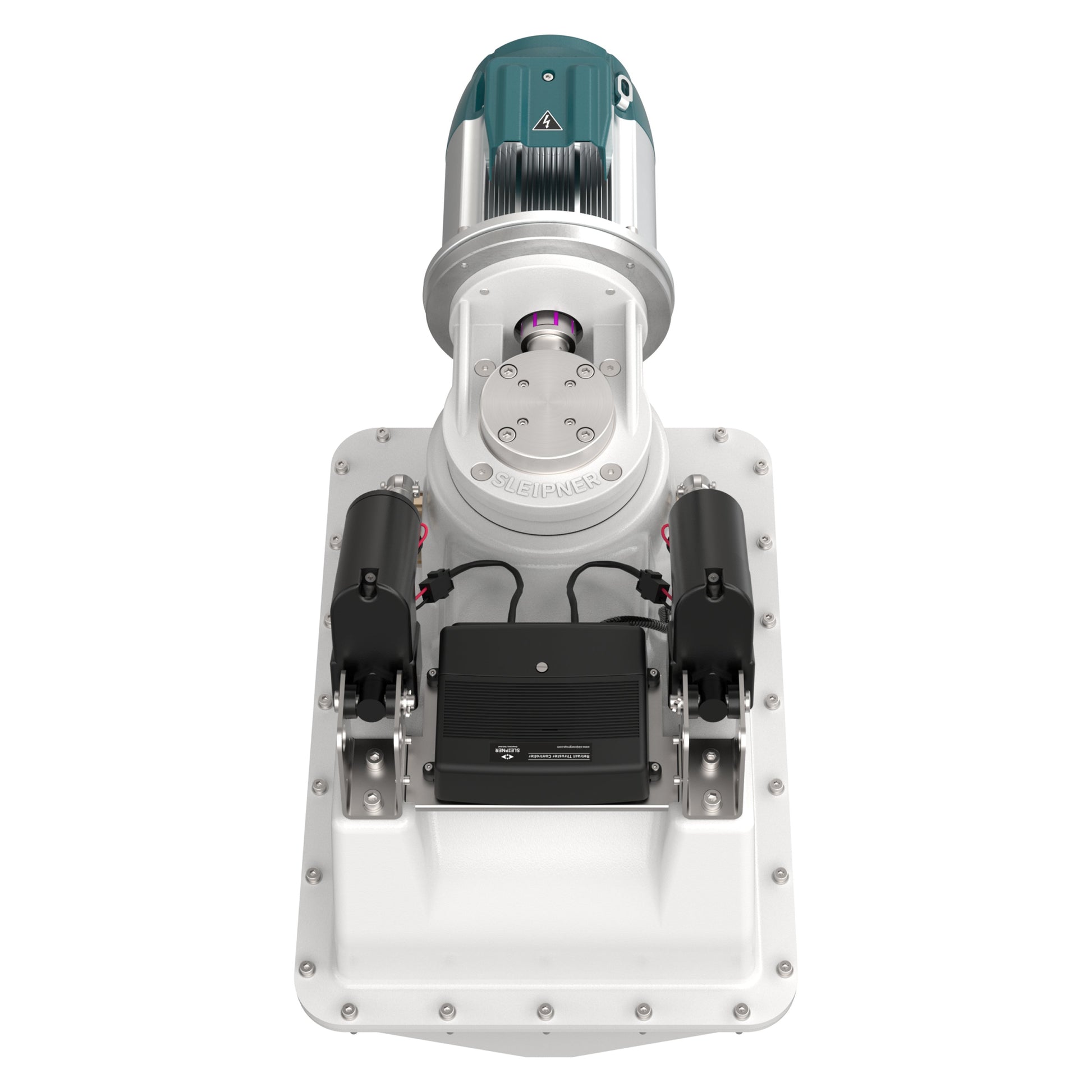 PROPULSEUR RETRACTABLE ERL170 24 V 170 KG EVISION D 250 MM — Sleipner ERL170/250TC-24V