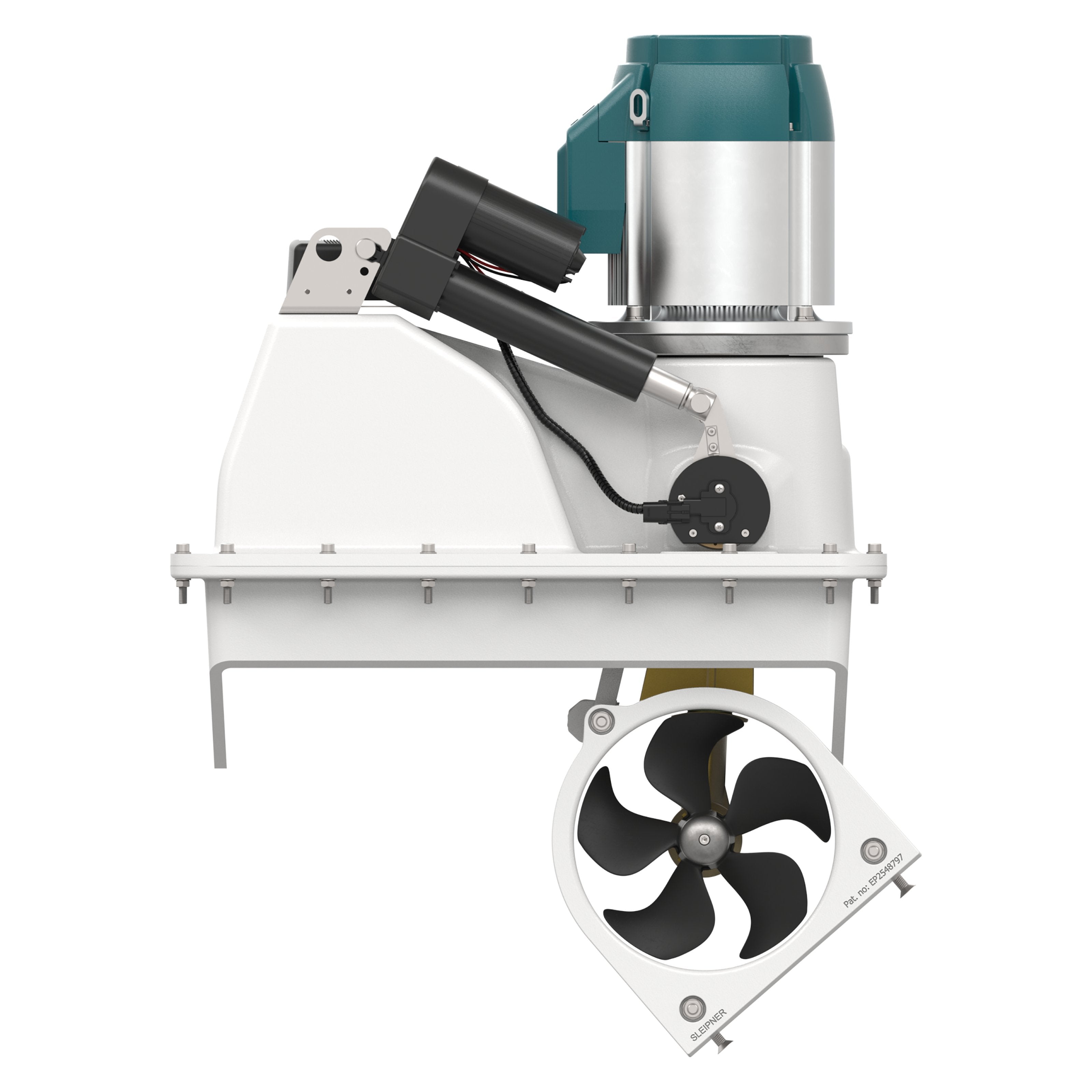PROPULSEUR RETRACTABLE ERV130 24 V 130 KG EVISION D 250 MM — Sleipner ERV130/250T-24V