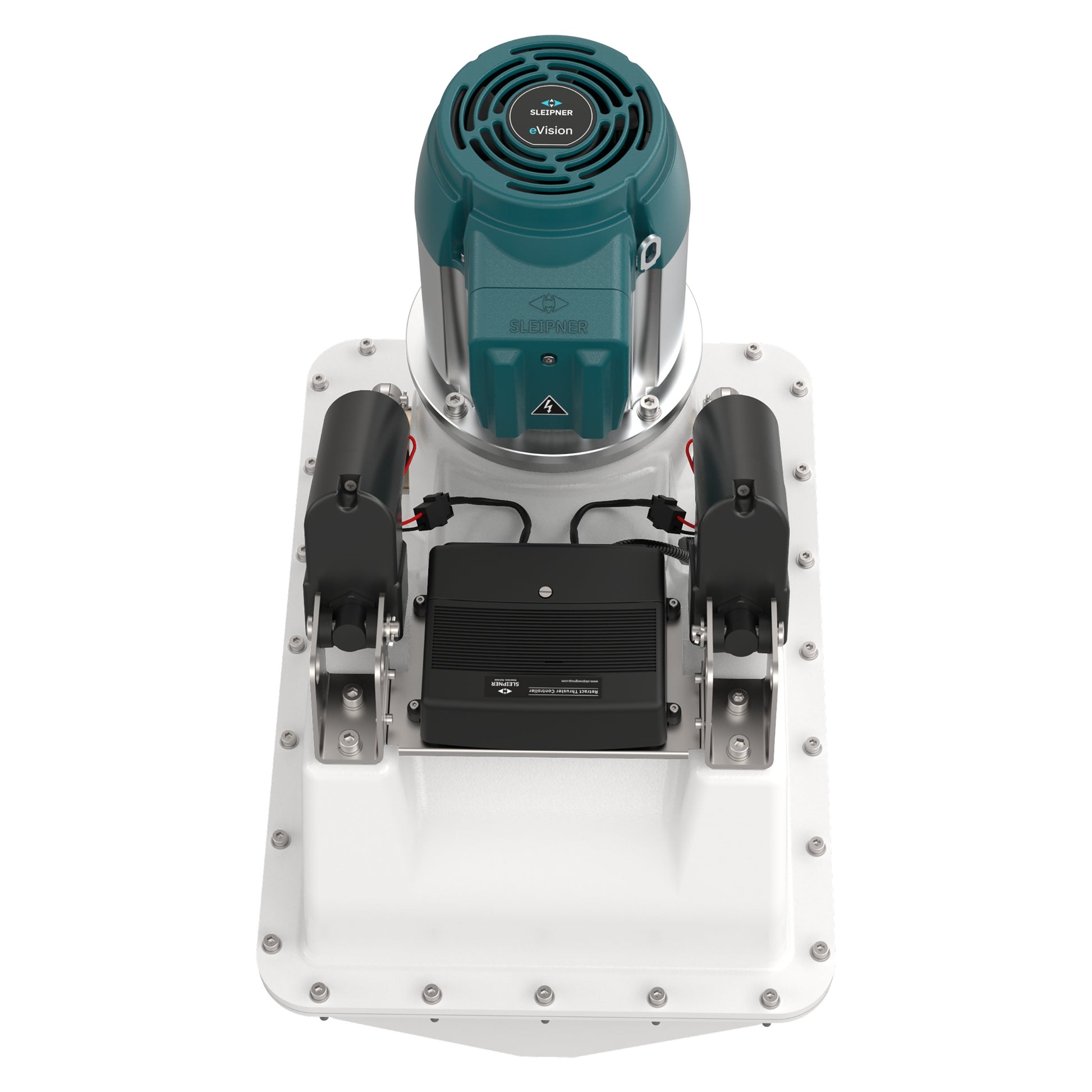 PROPULSEUR RETRACTABLE ERV130 24 V 130 KG EVISION D 250 MM — Sleipner ERV130/250T-24V