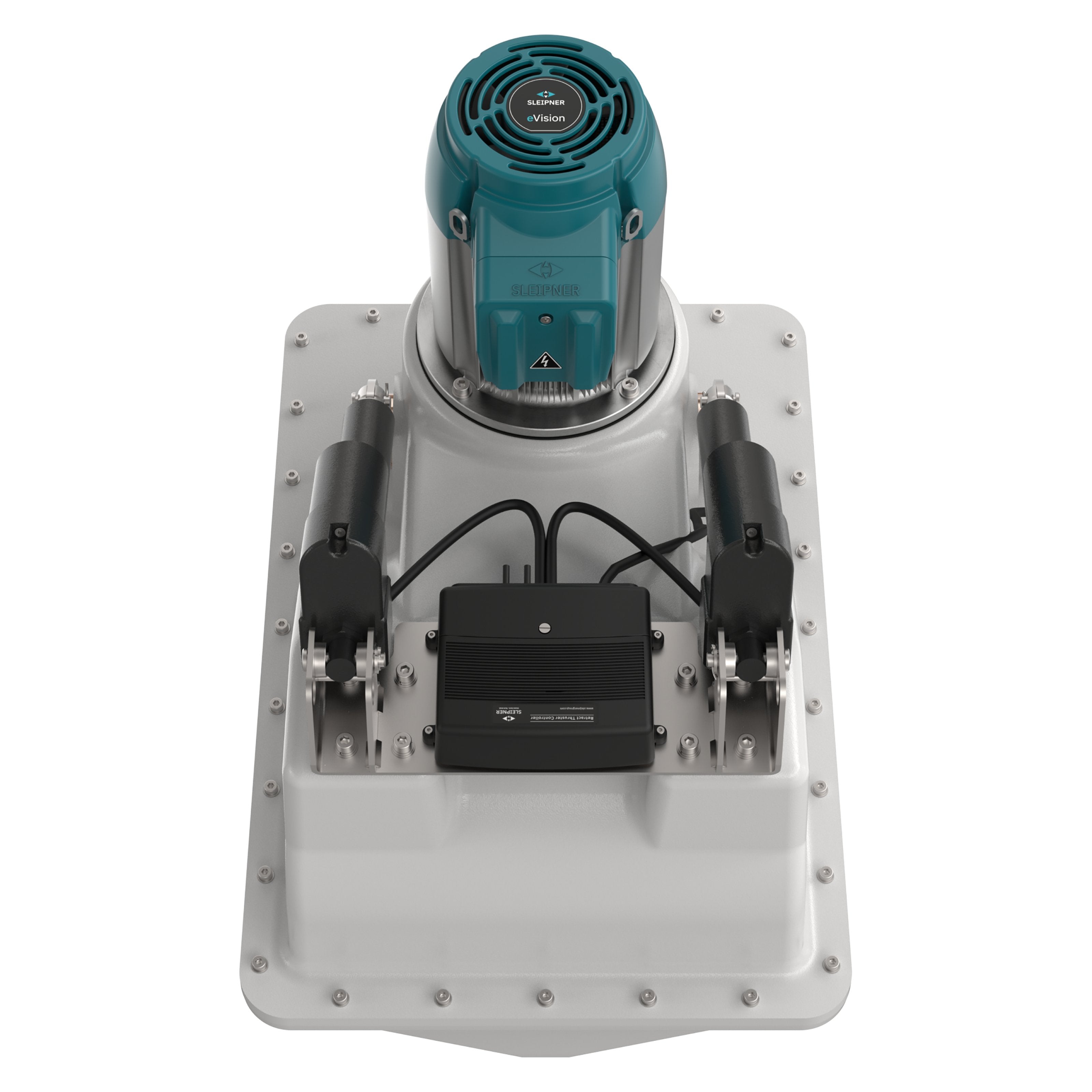 PROPULSEUR RETRACTABLE ERV300 48 V 300 KG EVISION D 300 MM — Sleipner ERV300/300TC-48V