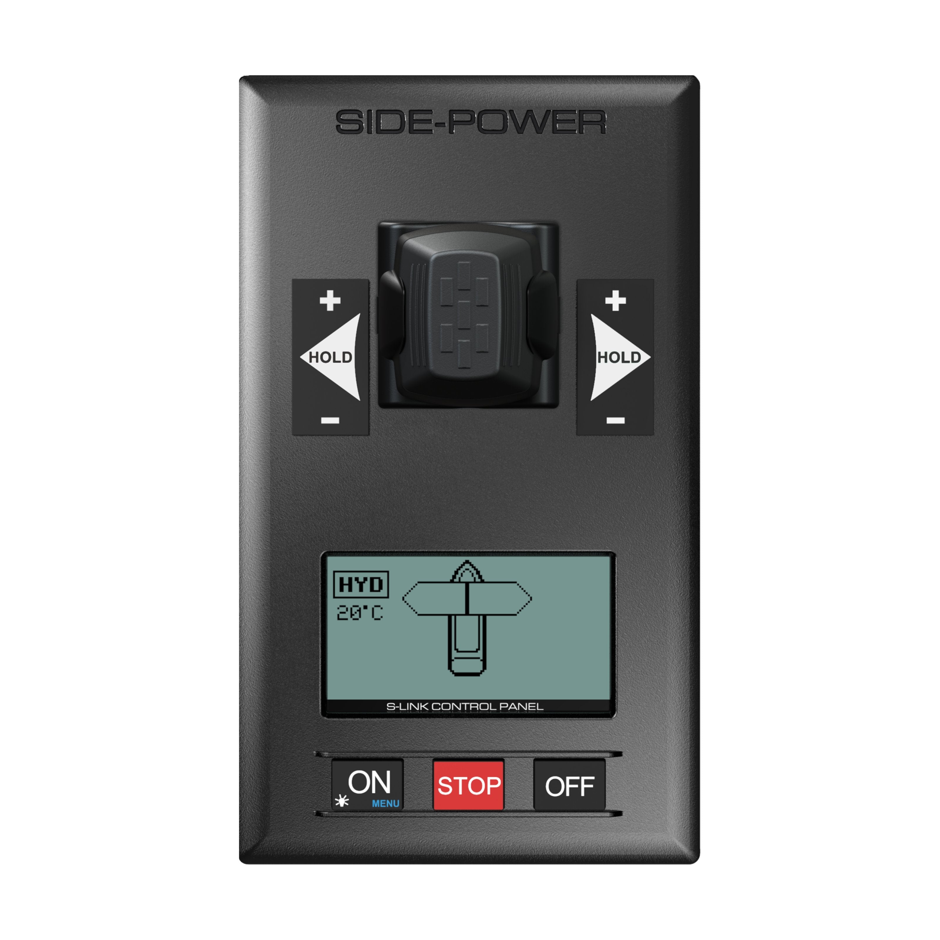CDE JOYSTICK SIMPLE 12/24V S-LINK HYD PROPORTIONNELLE - CDE STOP — Sleipner PJC221