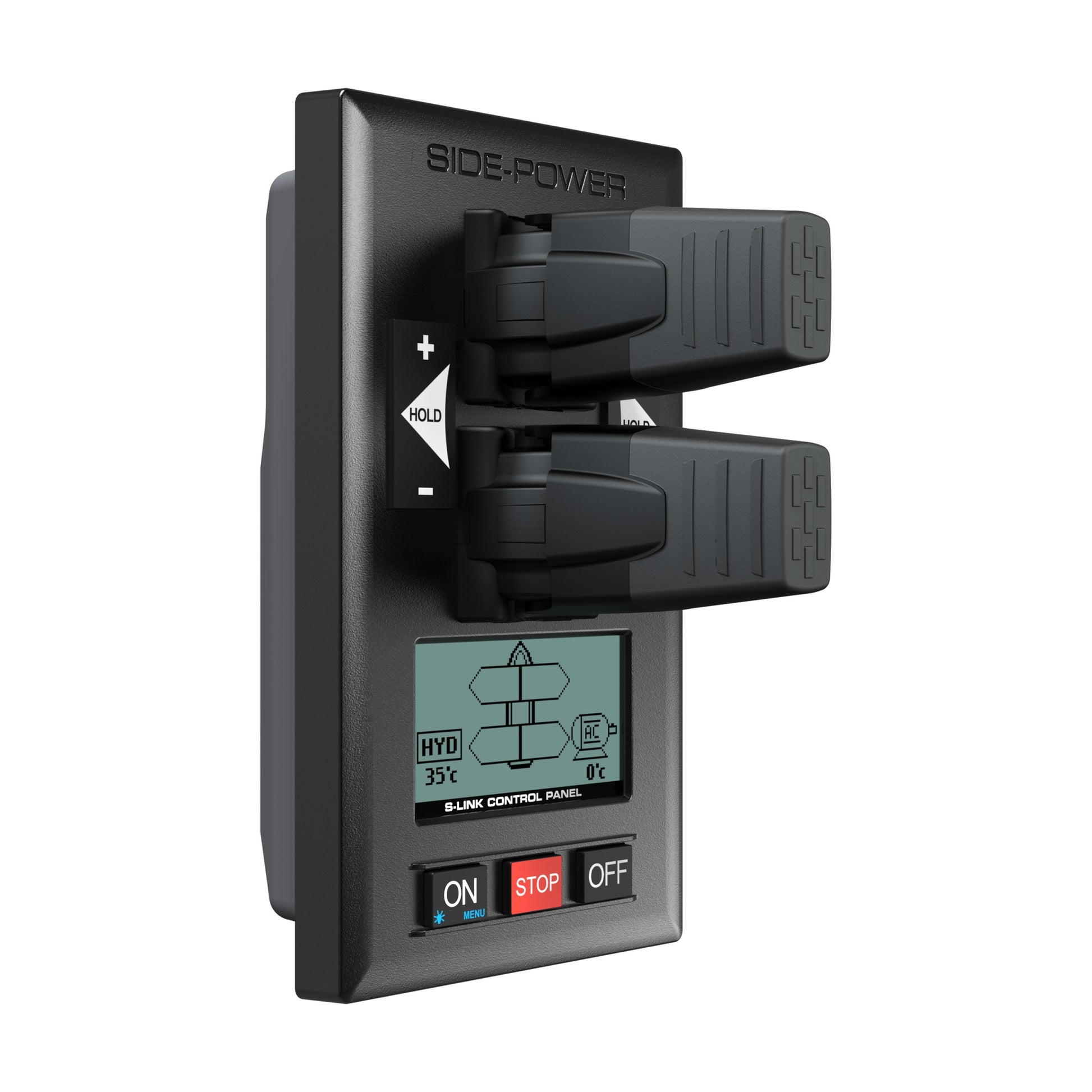 CDE JOYSTICK DOUBLE 12/24V S-LINK — Sleipner PJC222