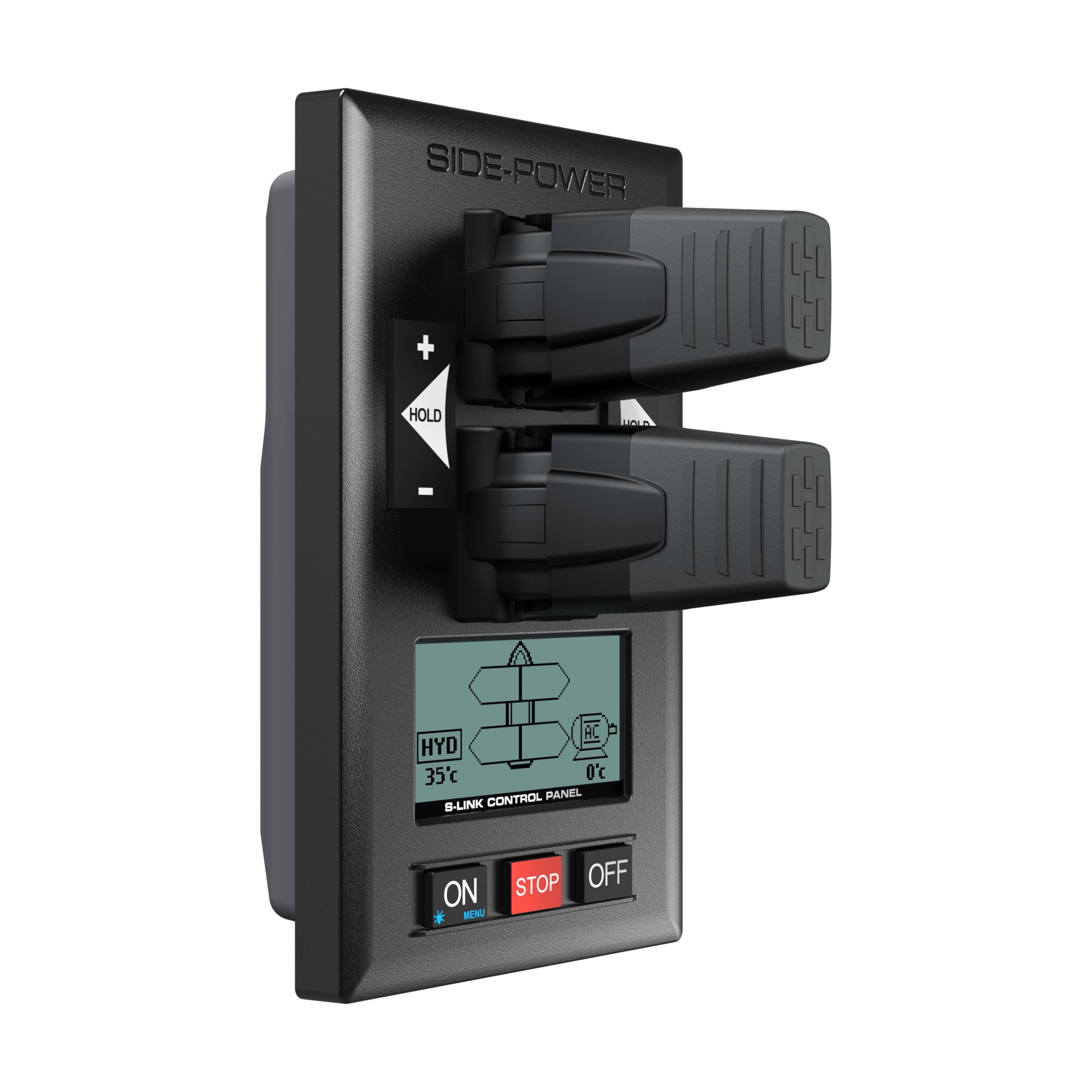 CDE JOYSTICK DOUBLE 12/24V S-LINK — Sleipner PJC222