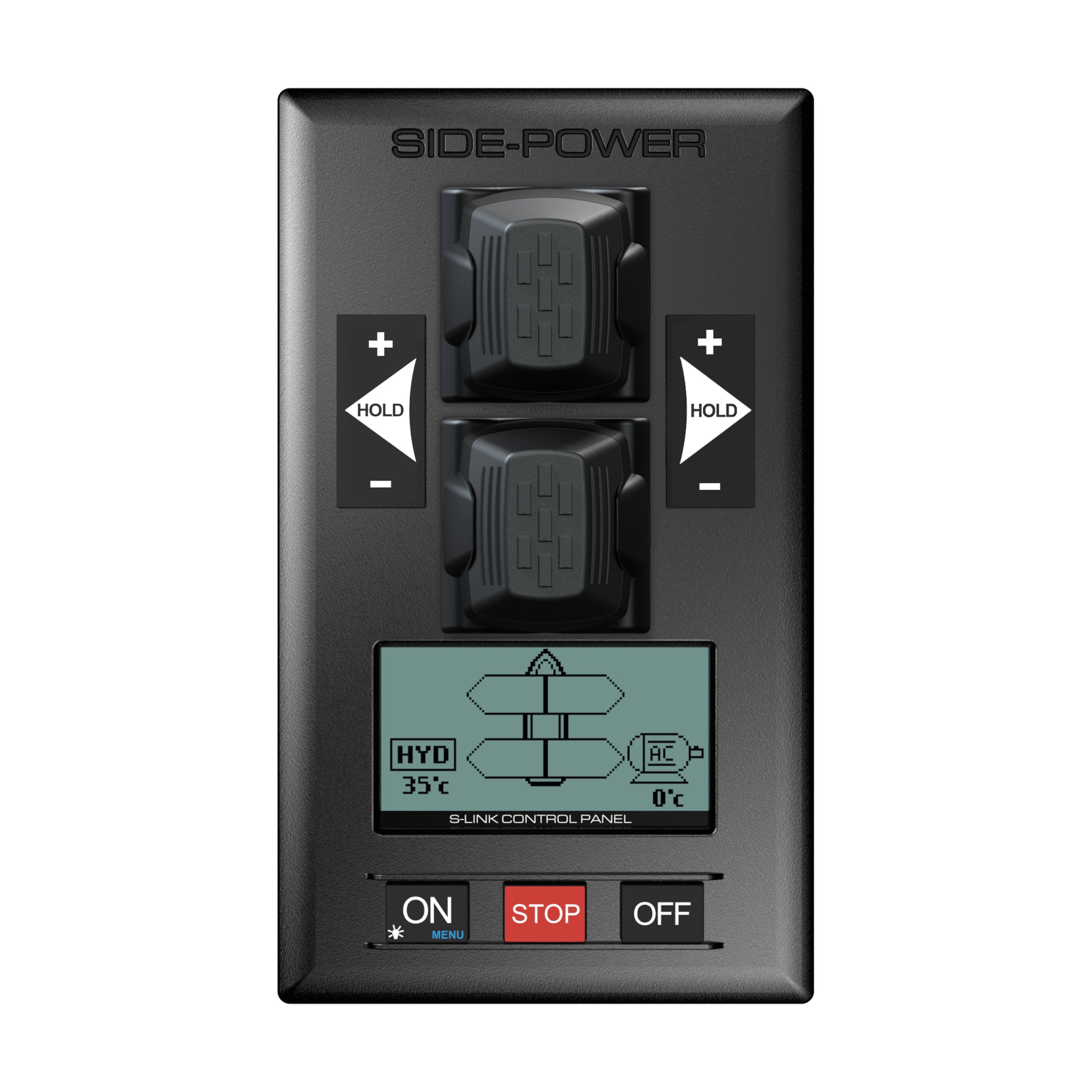 CDE JOYSTICK DOUBLE 12/24V S-LINK — Sleipner PJC222