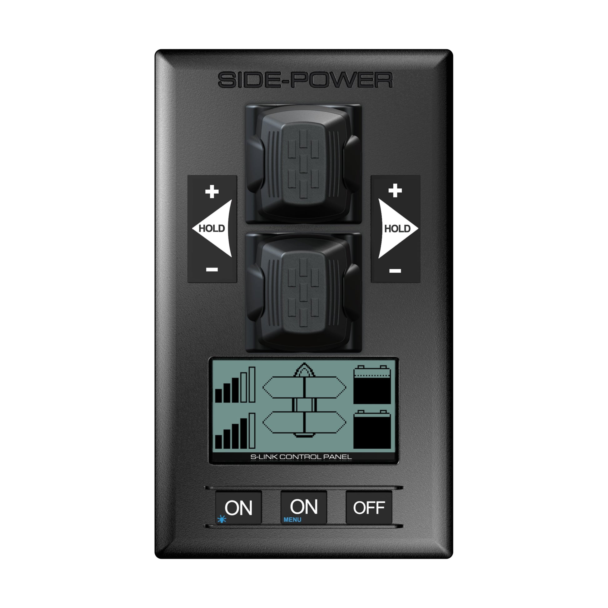 Commande joystick double 12/24V S-Link — Sleipner PJC212