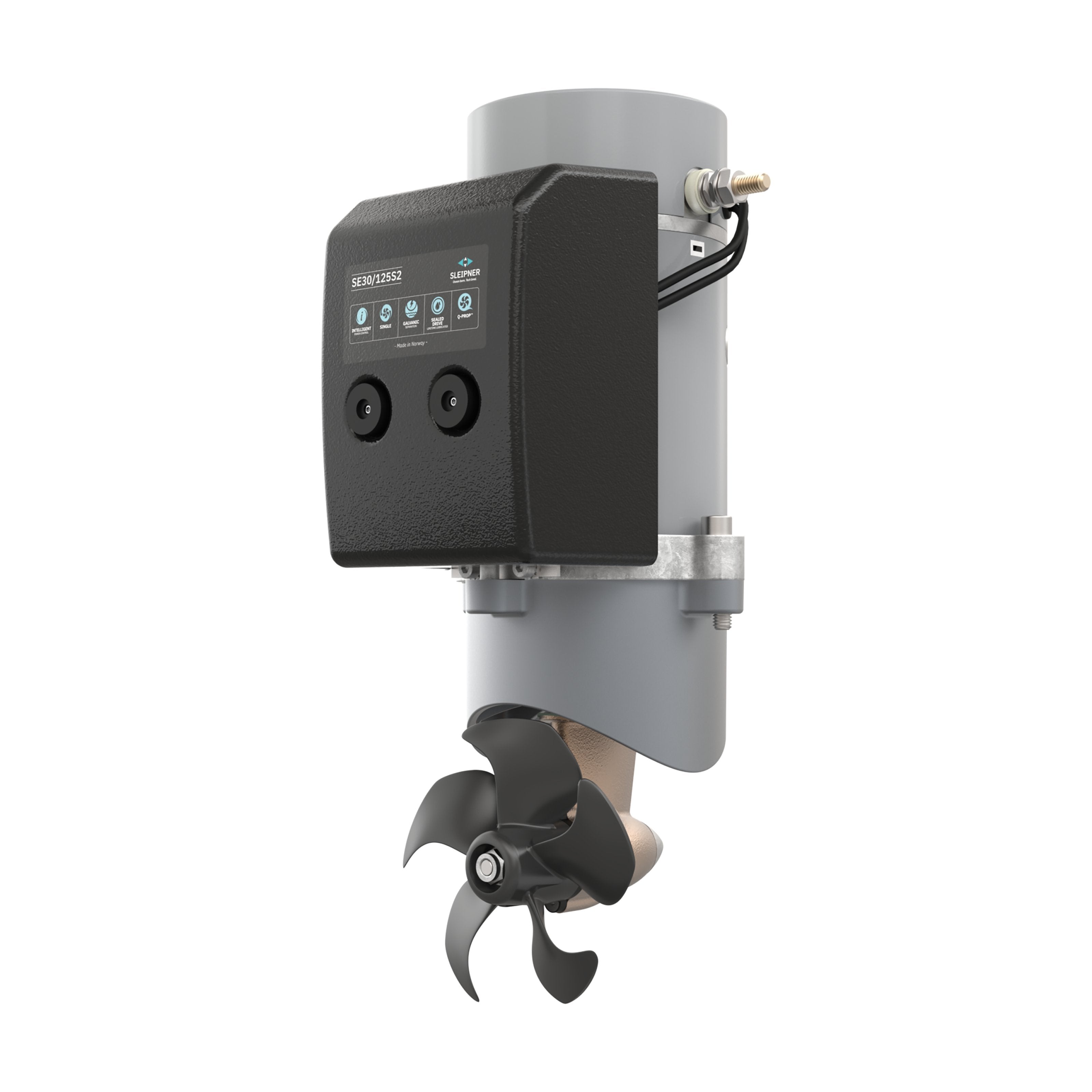 Propulseur d'étrave électrique SE30/125S2 12V — Sleipner SE30/125S2