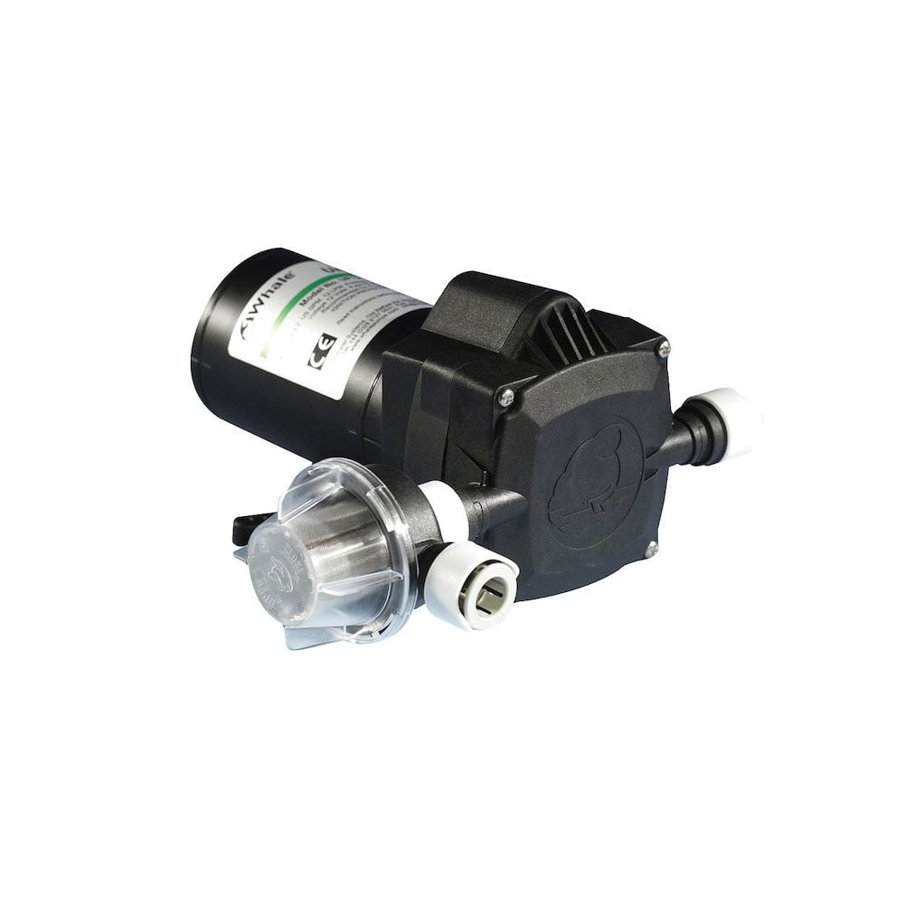 Pompe à eau universelle 8 l/min avec filtre - 12 V Whale – référence UF0815