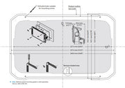 FLUSH MOUNT kit: ELITE FS 7