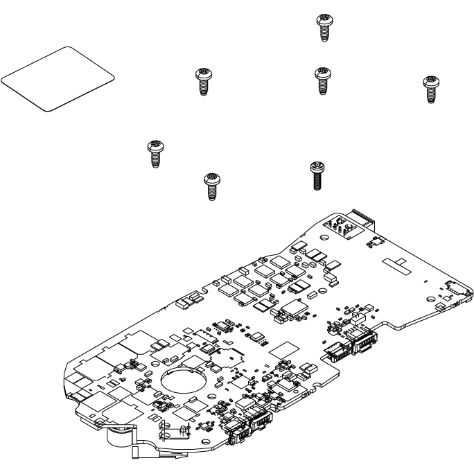 PCBA,MAIN HEAD kit