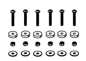 [LOWRANCE] Kit visserie de montage (000-15301-002)
