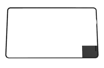 [LOWRANCE] HDS-12 PRO Bezel and SD Door (000-16087-001)