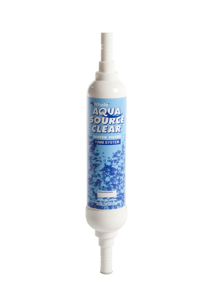 Filtre à eau AquaSource transparent - 15 mm Whale – référence WF1530