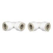 Coude égal Quick Connect 15 mm - lot de 2 Whale – référence WX1503