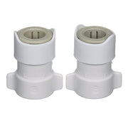 Adaptateur Quick Connect femelle 1/2 pouce vers 15 mm - lot de 2 Whale – référence WX1532