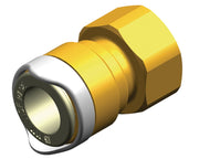 Adaptateur Quick Connect 15 mm vers femelle 1/2 pouce BSP en laiton Whale – référence WX1533