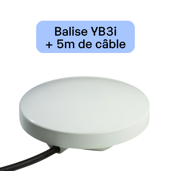 Balise YB Tracking YB3i fixe - câble 5 mètres